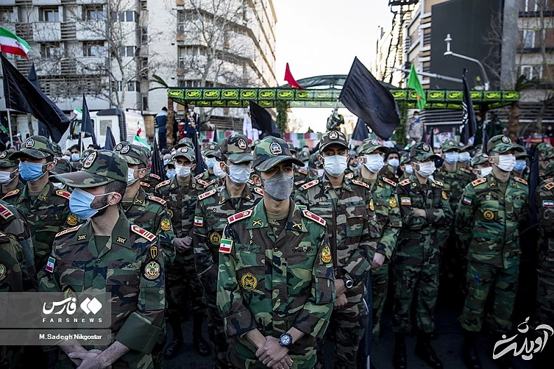 (تصاویر) تشییع ۱۵۰ شهید گمنام در تهران